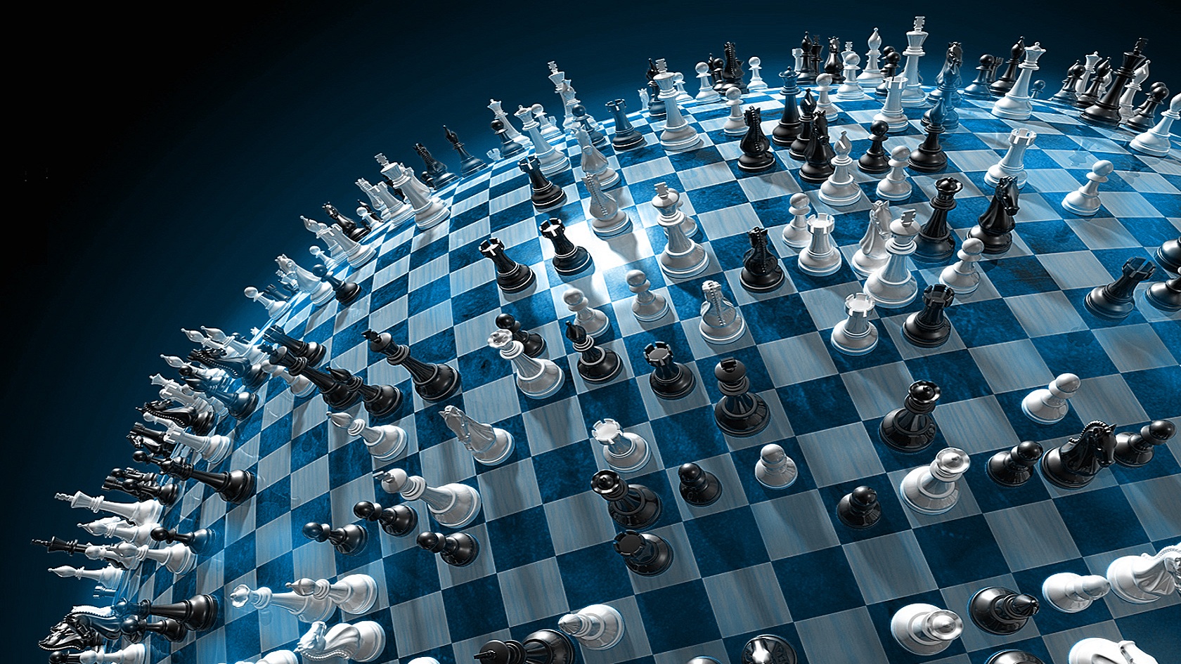 Chess game. Strategic desicion making. Plan and competition